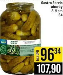 Jip Gastro Servis okurky6-9 cm nabídka