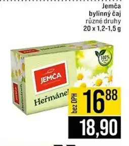 Jip Jemča bylinný čaj nabídka