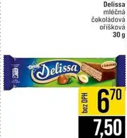 Jip Delissa mléčná čokoládová oříšková nabídka