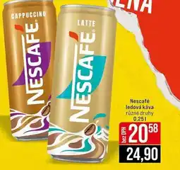 Jip Nescafé ledová káva nabídka