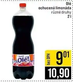 Jip Olé ochucená limonáda nabídka