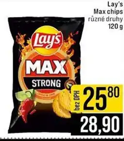 Jip Lay's Max chips nabídka