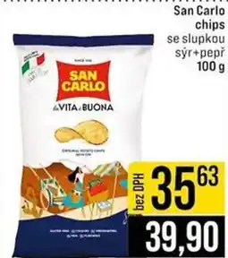 Jip San Carlo chips se slupkou sýr+pepř nabídka