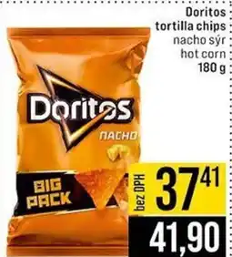 Jip Doritos tortilla chips nabídka