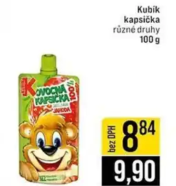 Jip Kubik kapsička nabídka
