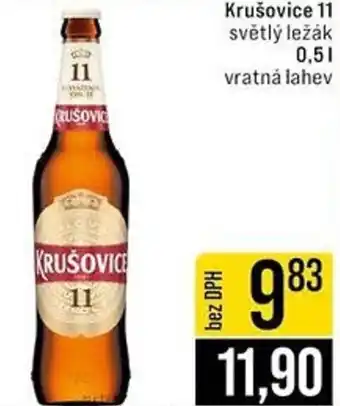 Jip Krušovice 11 světlý ležák nabídka