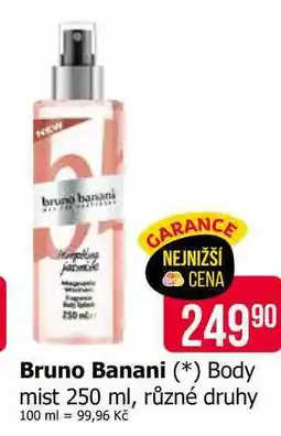 Teta Bruno Banani Body mist 250 ml, různé druhy nabídka