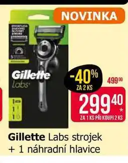 Teta Gillette Labs strojek +1 náhradní hlavice nabídka