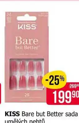 Teta KISS Bare but Better sada umělých nehtů nabídka