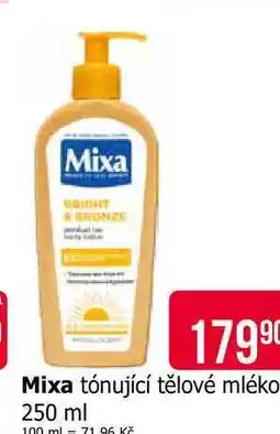 Teta Mixa tónující tělové mléko nabídka