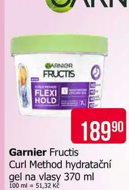 Teta Garnier Fructis Curl Method hydratační gel na vlasy nabídka