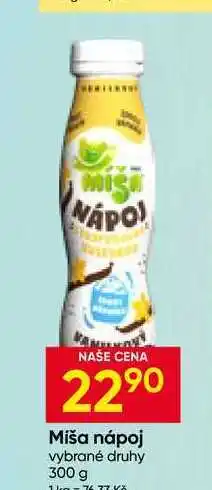 Hruška Miša nápoj vybrané druhy nabídka