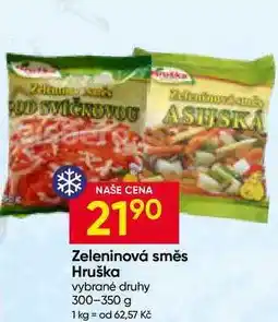 Hruška Hruška Zeleninová směs vybrané druhy nabídka
