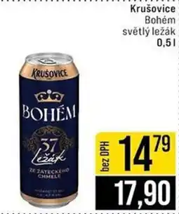 Jip Krušovice Bohém světlý ležák nabídka