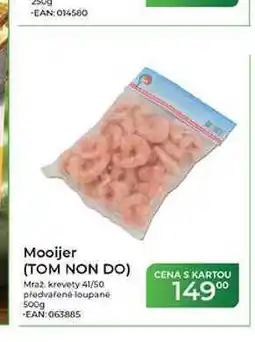 Tamda Foods Mooijer (TOM NON DO) Mra2. krevety 41/50 předvařené loupané nabídka