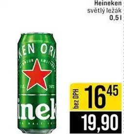 Jip Heineken světlý ležák nabídka
