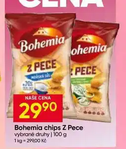 Hruška Bohemia chips Z Pece vybrané druhy nabídka