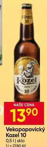 Hruška Velkopopovický Kozel 10 0,5l sklo nabídka