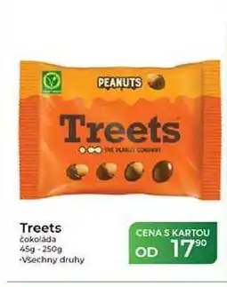 Tamda Foods Treets čokoláda 45g-250g nabídka