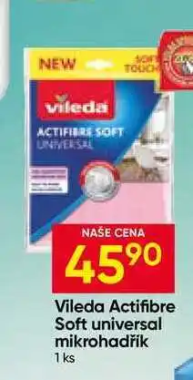 Hruška Vileda Actifibre Soft universal mikrohadřík 1 ks nabídka