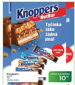 Tamda Foods Knoppers Knoppers tyčinka nabídka