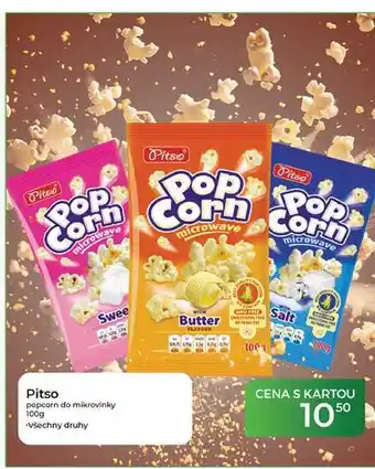 Tamda Foods Pitso popcorn do mikrovinky nabídka