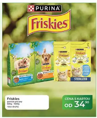 Tamda Foods Friskies granule pro psy 500g-1500g nabídka