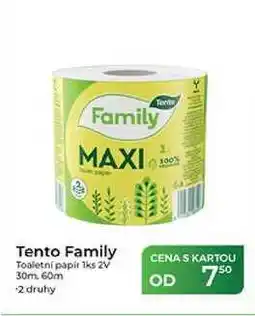 Tamda Foods Tento Family Toaletní papír 1ks 2V 30m, 60m nabídka