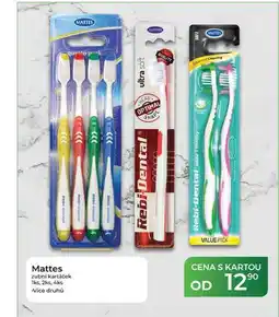 Tamda Foods Mattes zubní kartáček 1ks, 2ks, 4ks nabídka
