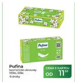 Tamda Foods Pufina kosmetické ubrousky 100ks, 60ks nabídka
