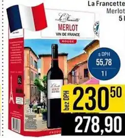 Jip La Francette Merlot nabídka