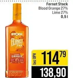 Jip Fernet Stock Blood Orange 27% Lime 27% nabídka