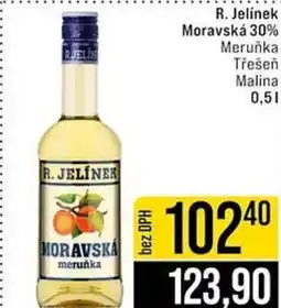 Jip R. Jelínek Moravská 30% Meruňka Třešeň Malina nabídka