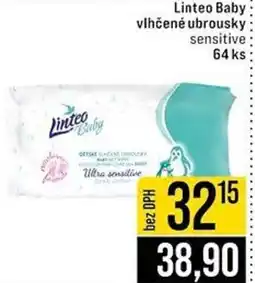 Jip Linteo Baby vlhčené ubrousky sensitive nabídka