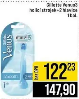 Jip Gillette Venus3 holící strojek+2 hlavice nabídka