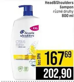 Jip Head&Shoulders šampon nabídka