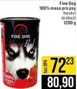 Jip Fine Dog 100% masa pro psy hovězí drůbeží nabídka
