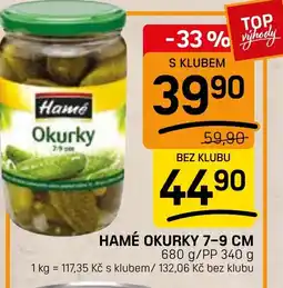 Flop Hamé okurky 7-9 cm nabídka