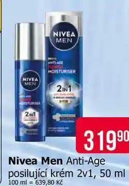 Teta Nivea Men Anti-Age posilující krém 2v1 nabídka