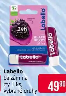 Teta Labello balzám na rty 1 ks, vybrané druhy nabídka