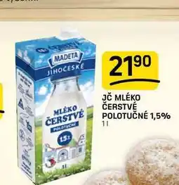 Flop JČ MLÉKO ČERSTVÉ POLOTUČNÉ 1,5% nabídka