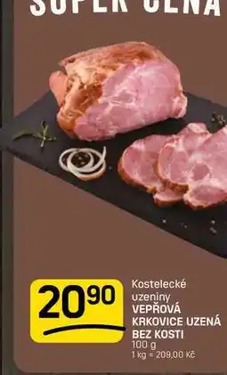 Flop VEPŘOVÁ KRKOVICE UZENÁ BEZ KOSTI nabídka
