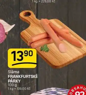 FRANKFURTSKÉ PÁRKY