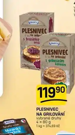 Flop PLESNIVEC NA GRILOVÁNÍ vybrané druhy nabídka