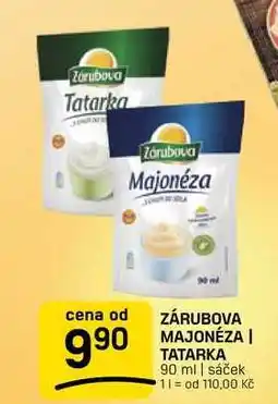 Flop ZÁRUBOVA MAJONÉZA | TATARKA 90 ml | sáček nabídka
