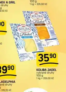 Flop KOLIBA JADEL vybrané druhy nabídka