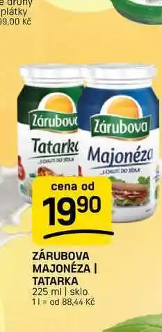 Flop ZÁRUBOVA MAJONÉZA | TATARKA nabídka