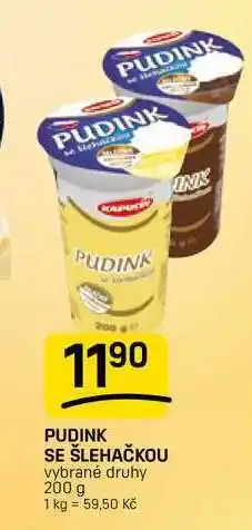 Flop PUDINK SE ŠLEHAČKOU vybrané druhy nabídka