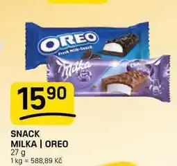 Flop SNACK MILKA | OREO nabídka