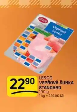 Flop VEPŘOVÁ ŠUNKA STANDARD nabídka